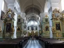 Lublin, Rokoko Alt�re von 1760 in der Dominikanerkirche St. Stanislaw (15.06.2021)