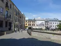 Lublin, Geb�ude am Plac Po Farce im Viertel Stare Miasto (15.06.2021)