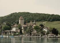 Das Schloss von Spiez am Thunersee.
(27.05.2008)