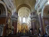 Przemysl, barocker Innenraum der Karmeliterkirche (17.06.2021)