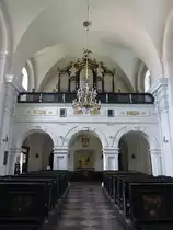 Sandomierz, Orgelempore in der Benediktinerkirche St. Michael (18.06.2021)