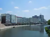 Berliner Promenade in Saarbr�cken, aufgenommen von der Luisenbr�cke, Sommer 2013