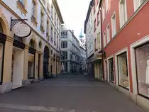 W�rzburg, H�user am Schmalzmarkt in der Altstadt (21.02.2021)