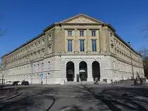 W�rzburg, Geb�ude des Landgerichts in der Ottostra�e (21.02.2021)