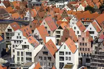 Neue Wohnh�user in der L�becker Innenstadt vom Turm der St.-Petri-Kirche aus gesehen. Aufnahme: 21. August.