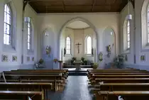 B�hl, Blick zum Altar in der Kirche St.Peter und Paul, Sept.2021