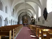 Nykobing, Gew�lbe aus dem fr�hen 17. Jahrhundert in der Klosterkirche (18.07.2021)
