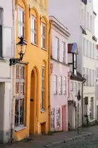 H�user an der Engelsgrube in der L�becker Altstadt. Aufnahme: 21. August 2021.