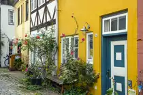 Am Sievers Thorweg, Engelsgrube 31, L�beck. Aufnahme: 21. August 2021.