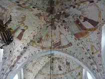 Elmelunde, sp�tgotische Kalkmalereien in der evangelischen Kirche (19.07.2021)