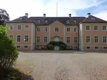 Schloss Rheder, zweigeschossiges sp�tbarockes Herrenhaus, erbaut 1750 (05.10.2021)
