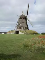 Historische Windm�hle in J�gerspris, Seeland (20.07.2021)