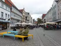 Hameln, Stiftherrenhaus von 1562 in der Emmernstra�e (06.10.2021)