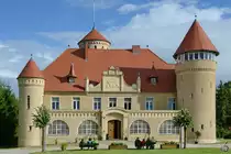 Das Schloss Stolpe befindet sich �stlich der Stadt Usedom. (August 2013)