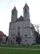 Lwowek Slaski / L�wenberg, Pfarrkirche Maria Himmelfahrt, erbaut um 1500 (11.09.2021)