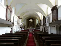 Golejow / Klein R�hrsdorf, Innenraum der Pfarrkirche St. Feliksa (11.09.2021)