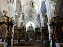 Henrykow / Heinrichau, Alt�re in der Klosterkirche Maria Himmelfahrt (12.09.2021)