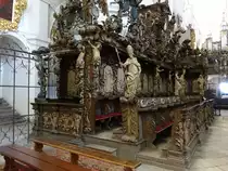 Henrykow / Heinrichau, Chorgest�hl in der Klosterkirche Maria Himmelfahrt (12.09.2021)