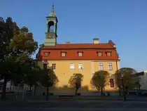 Kluczbork / Kreuzburg, Rathaus am Rynek Platz, erbaut von 1738 bis 1741 (15.09.2021)