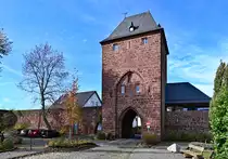 Nideggen - Zugang Z�lpicher Tor und Stadtmauer - 29.10.2021