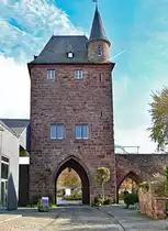 Nideggen - Z�lpicher Tor, Innenstadtseite - 29.10.2021