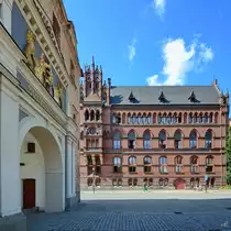 Steintor und St�ndehaus in Rostock. (August 2013)