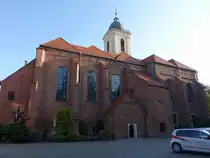 Zielona Gora / Gr�nberg, Pfarrkirche St. Hedwig, erbaut bis 1294 (31.07.2021)
