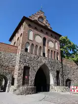 Stargard Szczecinski / Stargard, Pyritzer Tor, erbaut im 13. Jahrhundert (31.07.2021)