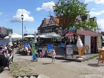 Gdansk / Danzig, Gastst�tte im Olowianka Park (02.08.2021)