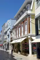 CALDAS DA RAINHA (Concelho de Caldas da Rainha), 15.08.2019, Gesch�fte in der Rua Almirante C�ndido Reis