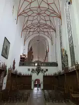 Gdansk / Danzig, Chorgest�hl im Chor der St. Peter und Paul Kirche (02.08.2021)