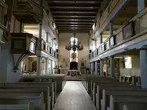 Starogard Gdański / Preu�isch Stargard, Innenraum der St. Katharina Kirche (03.08.2021)