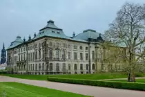 Das Geb�ude des s�chsischen Staatsministeriums der Finanzen wurde von 1890 bis 1896 im Stil der Neorenaissance erbaut. (Dresden, April 2014)