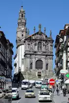 Die barocke Igreja dos Cl�rigos (Kirche der Kleriker) wurde zwischen 1732 und 1750 erbaut. (Porto, Mai 2013)