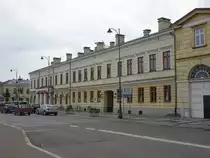 Suwalki, Rathaus in der Adama Mickiewicza Stra�e (04.08.2021)