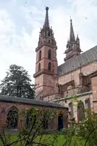 BASEL (Kanton Basel-Stadt), 01.10.2020, Blick auf das Basler M�nster