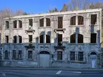 Eines der vielen verlassenen H�user in Porto. (Januar 2017)