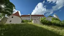 Das gotische Hohe Schloss in F�ssen gilt als eine der am besten erhaltenen mittelalterlichen Burganlagen Bayerns. (Juli 2017)