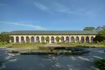 Im Palastgarten von Wilan�w befindet sich eine Orangerie, welche 1749 erbaut wurde. (Warschau, August 2015) 