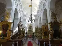 Lowicz / Lowitsch, barocke Alt�re in der Kathedrale Maria Himmelfahrt (07.08.2021)