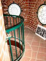 Oberbaumbr�cke, in einen der beiden T�rme am Tag des offenen Denk,als 2007