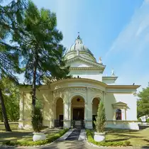 Die Ostfassade der St.-Anna-Kirche in Wilan�w. (Warschau, August 2015)
