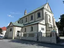 Leczyca / Lentsch�tz, Pfarrkirche St. Andreas, erbaut ab 1432 (07.08.2021)