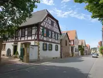 Badenheim, historisches Fachwerkhaus in der Hauptstra�e (13.06.2020)