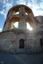 �berreste der sp�tantiken r�mischen Kaiserthermen in Trier. (Juli 2017)