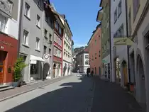 Feldkirch, historische H�user in der Kreuzgasse (03.06.2021)