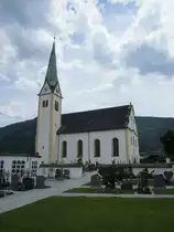 Kundl, Pfarrkirche Maria Himmelfahrt, erbaut von 1734 bis 1736 (09.06.2013)