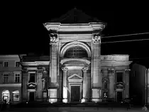 Mit dem Bau der Lazaristenkirche wurde 1693 begonnen. (Krakau, M�rz 2014)