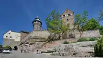 Die N�rnberger Burg ist das Wahrzeichen der Stadt N�rnberg. (Mai 2017)