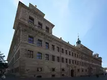 Das von 1616 bis 1622 im Renaissancestil erbaute N�rnberger Rathaus wurde auch als Wolff’scher Bau bezeichnet. (Mai 2017)